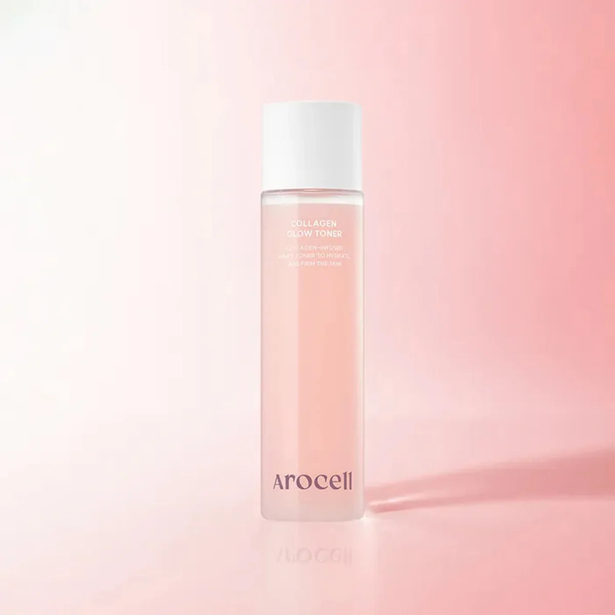 Lightweight and fast-absorbing Arocell Collagen Glow Toner for daily moisture replenishment, perfect for achieving a non-sticky, glowing complexion from Atelier De Glow UK.