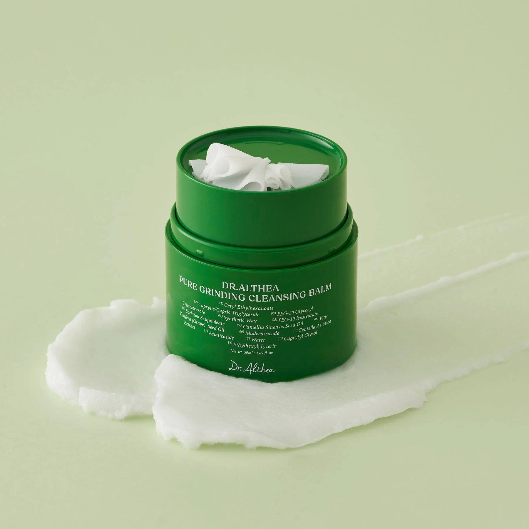 Dr. Althea Pure Grinding – Professional-grade "Clean-Tech" K-beauty cleanser for a calm, hydrated, and clear "Glass Skin" base, shop at Atelier De Glow UK.