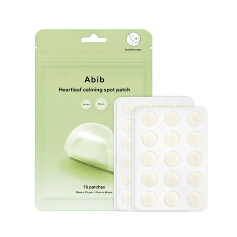 Abib Acne Patches for treating inflamed breakouts and protecting blemishes – Waterproof Korean pimple patches from Atelier De Glow UK.