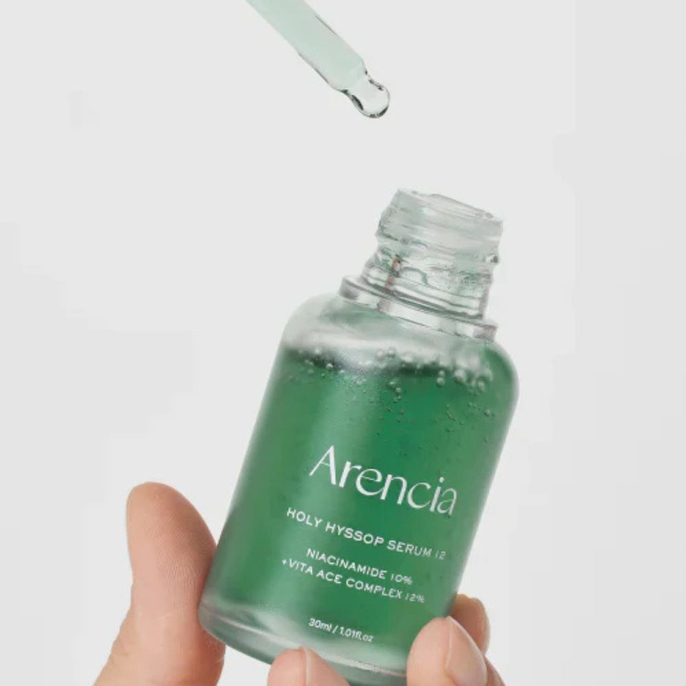 Arencia Serum for treating redness, inflammation, and enlarged pores – Anti-bacterial Korean botanical serum from Atelier De Glow UK.