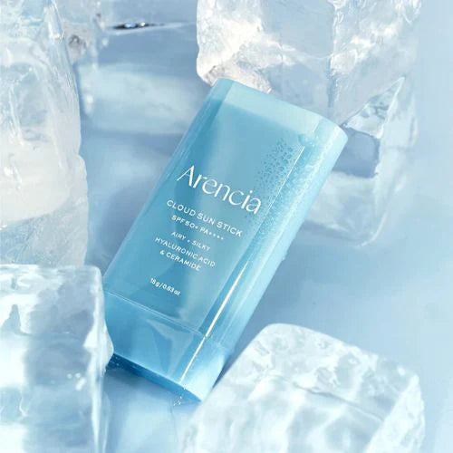 Arencia Sun Stick for no-mess UV protection and oil control – Non-greasy Korean SPF stick for all skin types from Atelier De Glow UK.