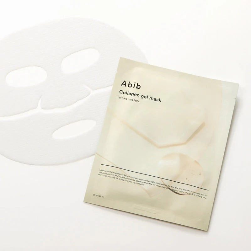 Abib Jericho Rose Mask for treating "AC-dehydrated" skin and sun-fatigue – Intensive cooling Korean face mask with fast UK delivery.