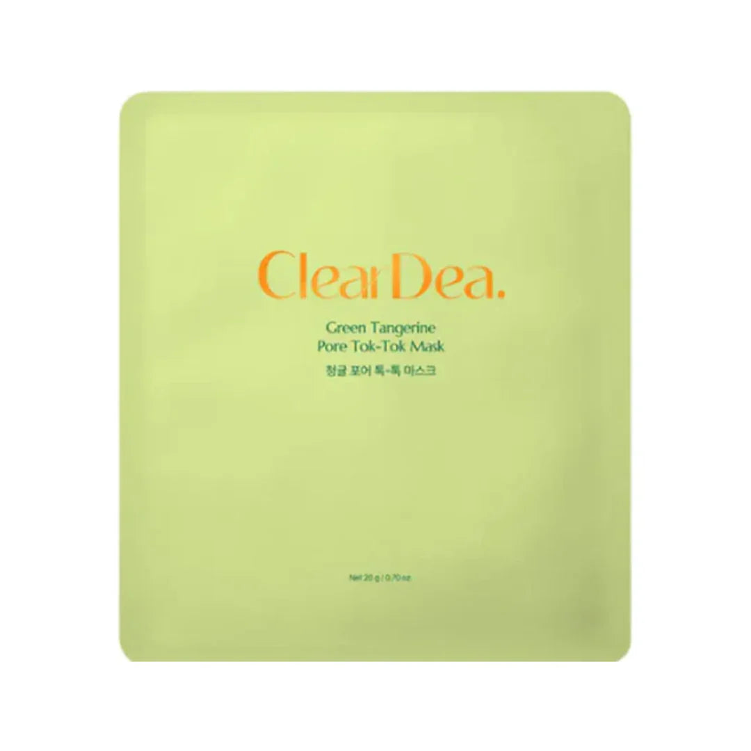 ClearDea Green Tangerine Pore Tok-Tok Mask | Atelier De Glow UK