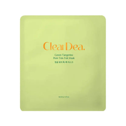 ClearDea Green Tangerine Pore Tok-Tok Mask | Atelier De Glow UK