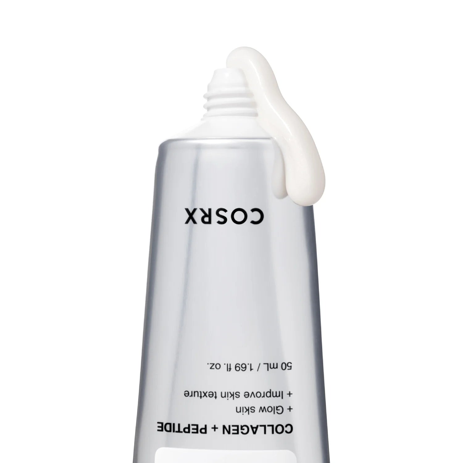 Iridescent, smoothing peel-off face mask by COSRX that gently exfoliates with PHA for a refined, refreshed complexion, shop at Atelier De Glow UK.
