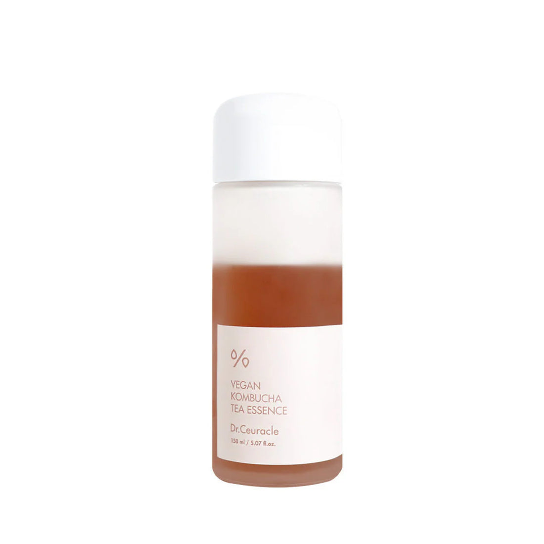 Dr. Ceuracle Vegan Kombucha Tea Essence – 150ml Korean bi-phase essence with Fermented Black Tea and Sunflower Seed Oil available at Atelier De Glow UK.