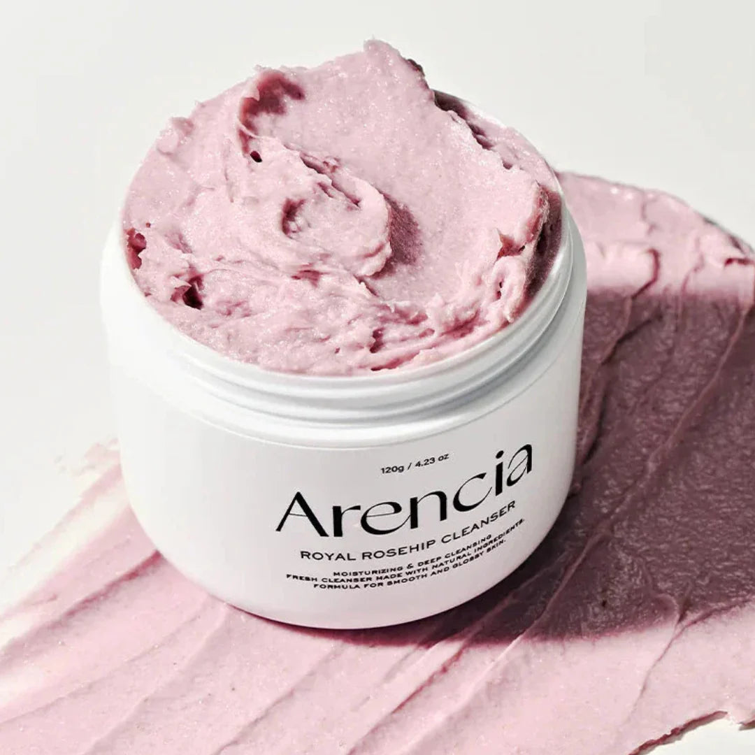 Arencia Rosehip Cleanser for sun-damage repair and dark spots – Brightening Korean wash-off mask and cleanser with fast UK delivery.