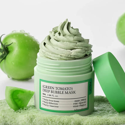 FULLY Green Tomato Deep Bubble Mask