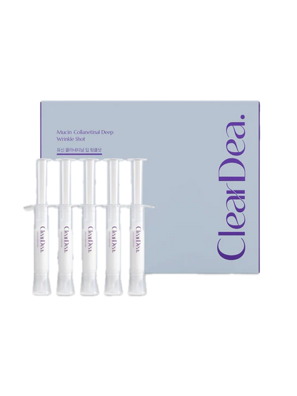 ClearDea  Mucin Collanetinal Deep Wrinkle Shot 4ml x 5 pcs