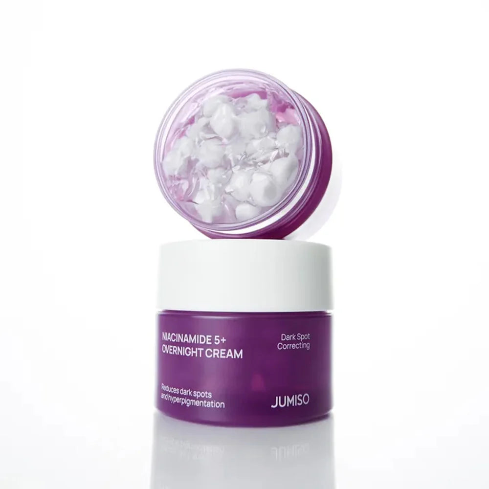 Jumiso overnight cream for stubborn sun spots, melasma, and morning skin dullness – High-potency evening brightening treatment from Atelier De Glow UK.