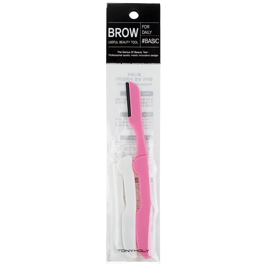 Tonymoly Foldable Eyebrow Razor 2pcs