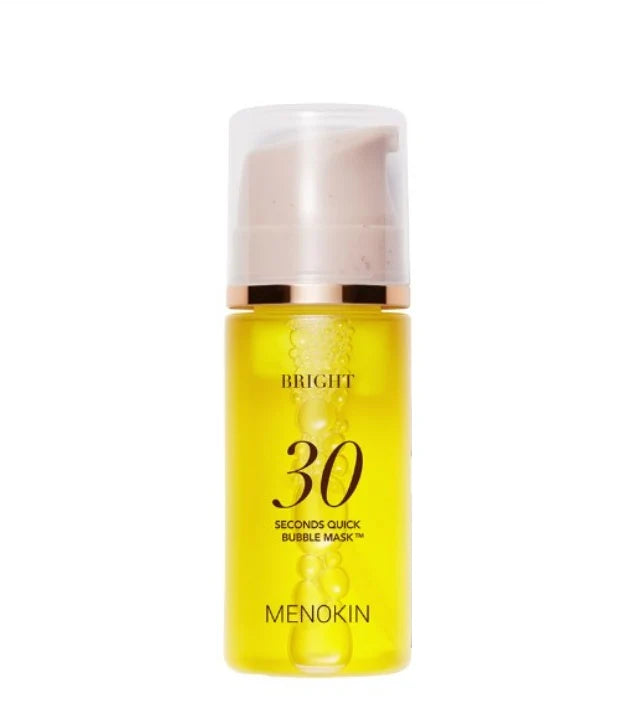 MENOKIN 30 Seconds Quick Bubble Mask BRIGHT | Atelier De Glow UK