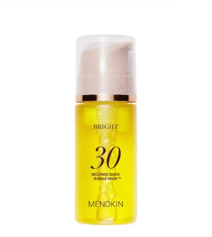 MENOKIN 30 Seconds Quick Bubble Mask BRIGHT | Atelier De Glow UK