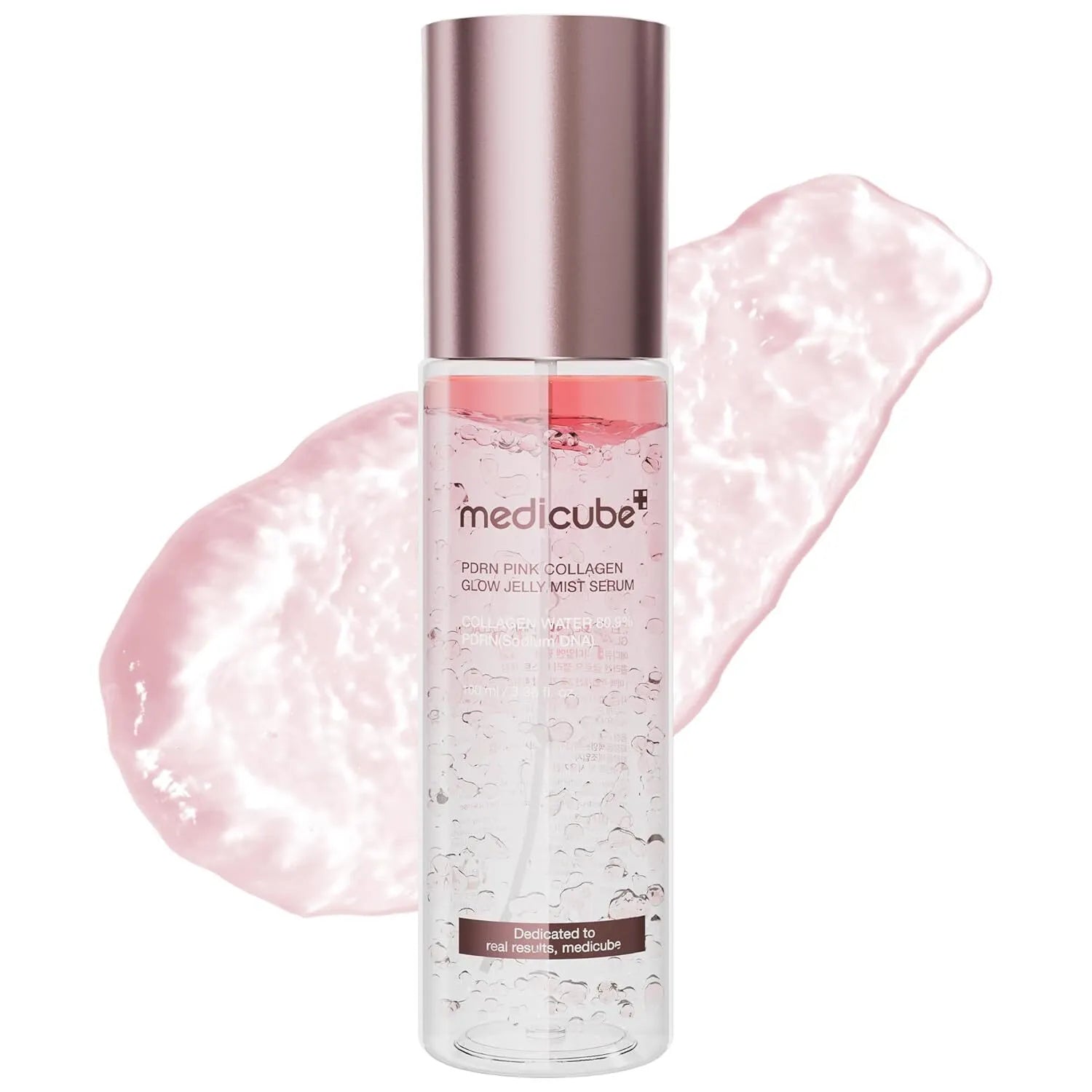 Medicube PDRN Pink Collagen Glow Jelly Mist Serum 100ml | Atelier De Glow