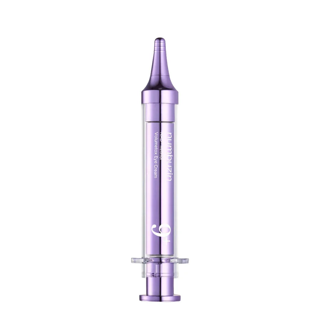 Numbuzin No.9 NAD+ Retinol Volumetox Eye Cream – 10ml intensive anti-aging treatment with NAD+ and Retinol available at Atelier De Glow UK.