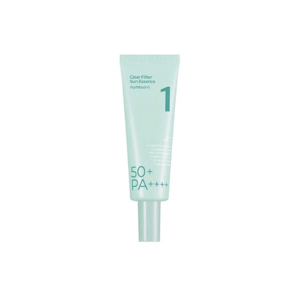 Numbuzin Clear Filter Sun Essence (SPF50 PA++++) | Lightweight, Korean Sunscreen