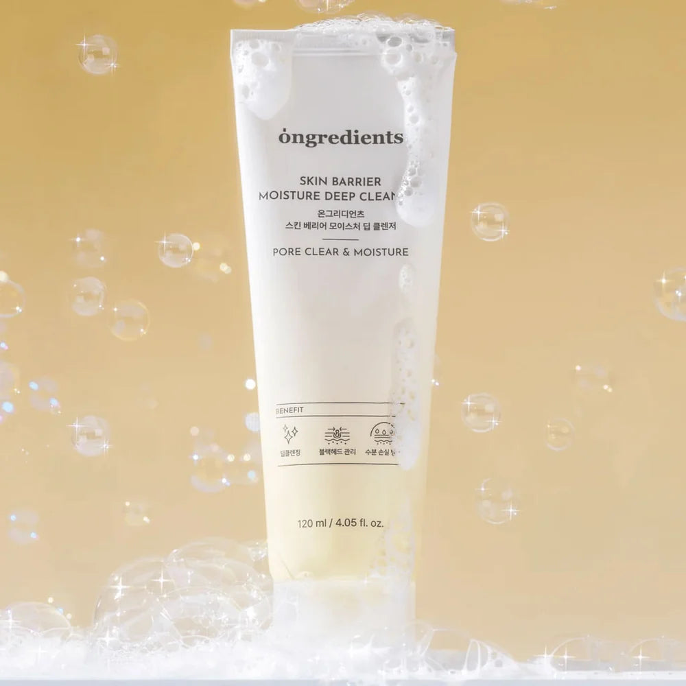 Daily pore-tightening facial cleanser featuring Centella Asiatica and Ceramide NP for a healthy, glowing complexion – shop the Ongredients collection at Atelier De Glow UK.