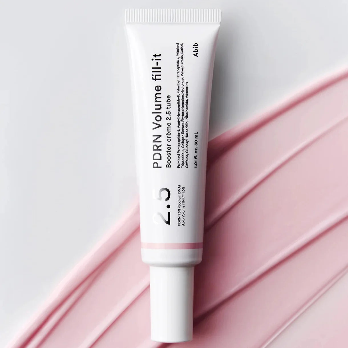 Abib PDRN Booster Cream for treating hollow sunken under-eyes, saggy smile lines, deep forehead wrinkles, and loss of facial skin volume – Lifter from Atelier De Glow UK.