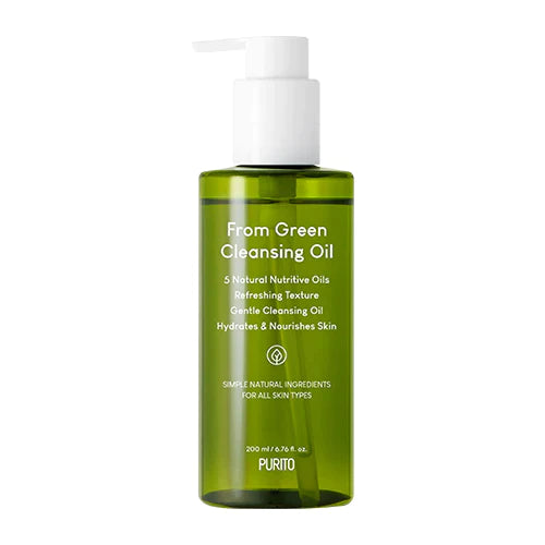 Purito From Green Cleansing Oil 200ml: Gentle and Effective Makeup Remover at Atelier de Glow