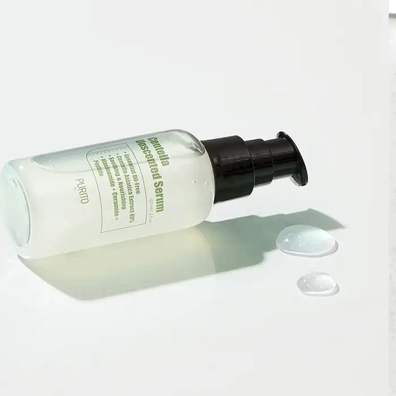 Purito Centella Unscented Serum Mini 15ml: Nourishing and Gentle Skincare Solution at Atelier de Glow