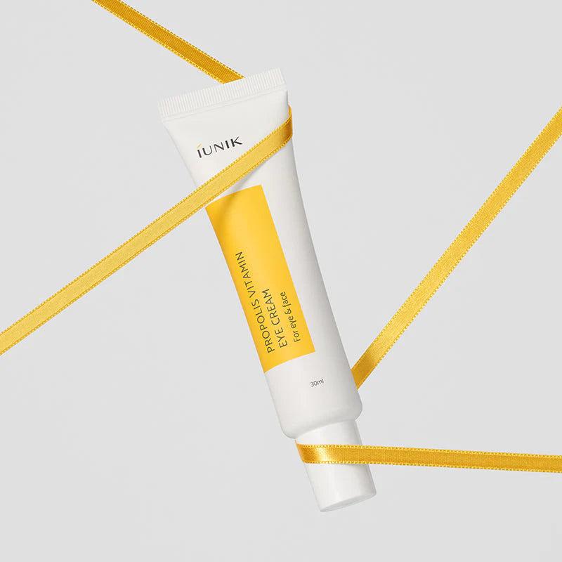 iUNIK Propolis – Professional-grade Korean "Total-Care" eye cream for anti-aging, intensive hydration, and skin barrier repair, shop at Atelier De Glow UK.