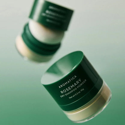 Shop Aromatica Rosemary Dry Shampoo at Atelier De Glow UK. Revive hair with organic K-Beauty scalp care. Natural, non-aerosol &amp; vegan. Fast UK shipping!