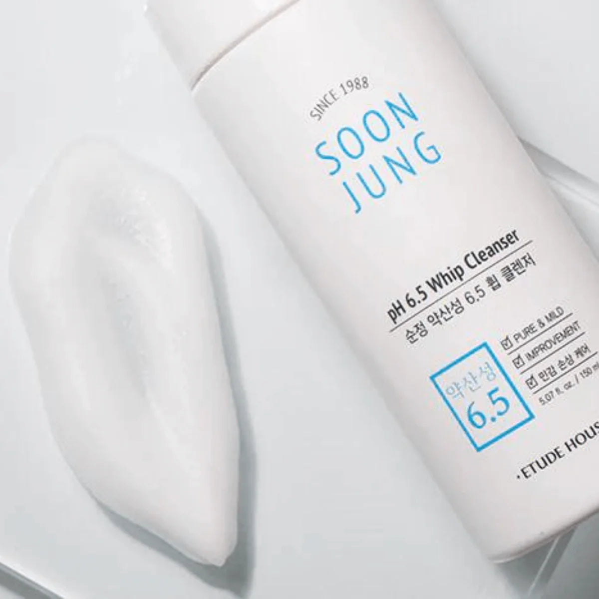 ETUDE Soon Jung pH 6.5 Whip Cleanser 150ml