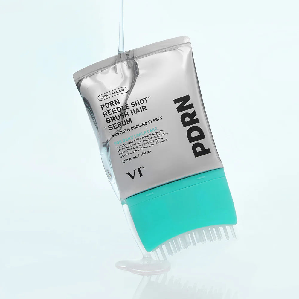 VT  PDRN Reedle Shot Brush Hair Serum
