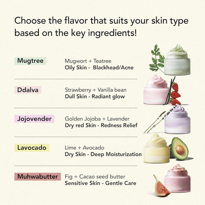 WHIPPED Vegan Pack Cleanser Ddalva  130g