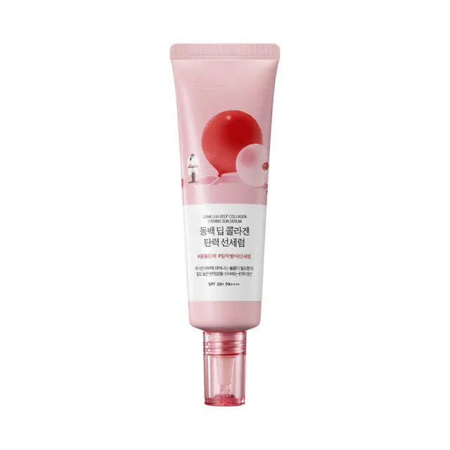 ROUND LAB  Camellia Deep Collagen Firming Sun Serum 50ml