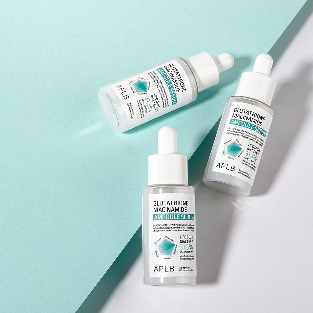 APLB Glutathione Serum for hyperpigmentation and sun-spots – Intensive Korean radiance booster for even skin tone with fast UK delivery.