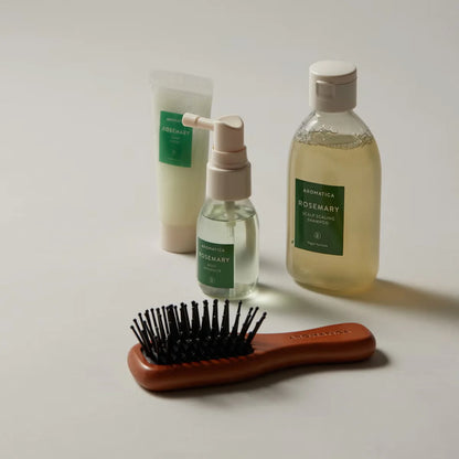 Aromatica Rosemary Travel Set – Professional-grade "Mobile Follicle Decongestant &amp; 24-Hour Non-Greasy Root Volumizing Filter" for a healthy crown, shop at Atelier De Glow UK.