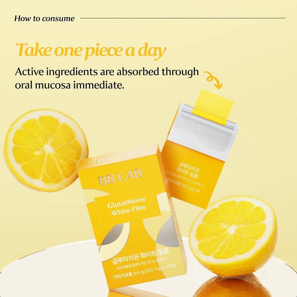 Nutrione  Glutathione White Film 320mg x 30 films