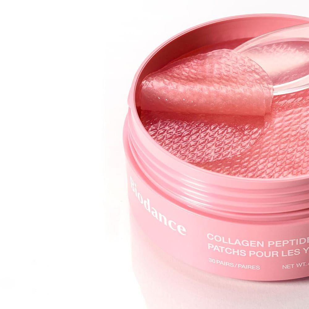High-adhesion transparent hydrogel of Biodance Eye Patches – Cooling, non-slip patches that deliver deep hydration at Atelier De Glow UK.