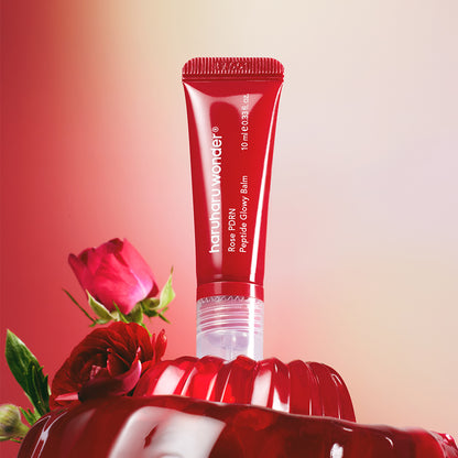 Haruharu Wonder Glowy Balm for dehydrated laugh lines, dry chapped lips, crinkled under-eye tracks, and flight-induced flaking – Plumping stick from Atelier De Glow UK.