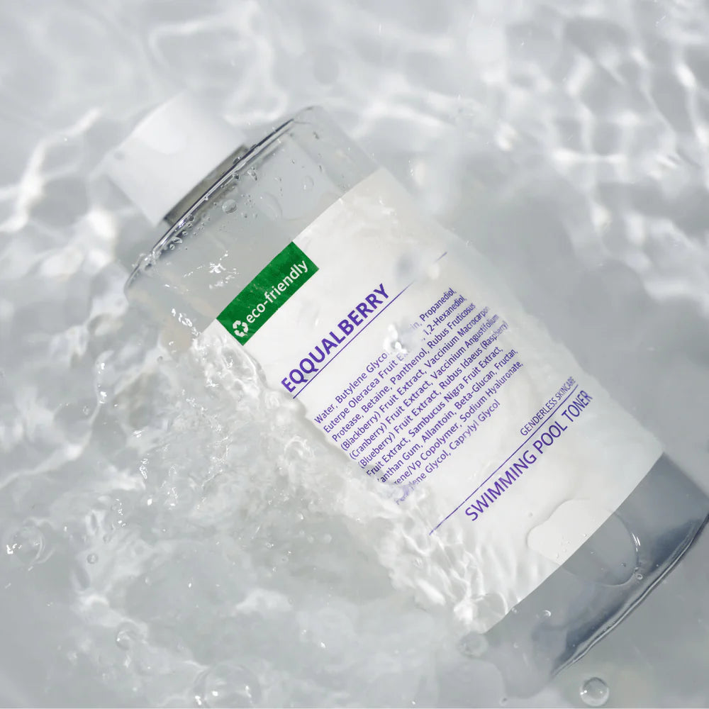 EQQUALBERRY Swimming Pool Daily Facial Toner | Atelier De Glow