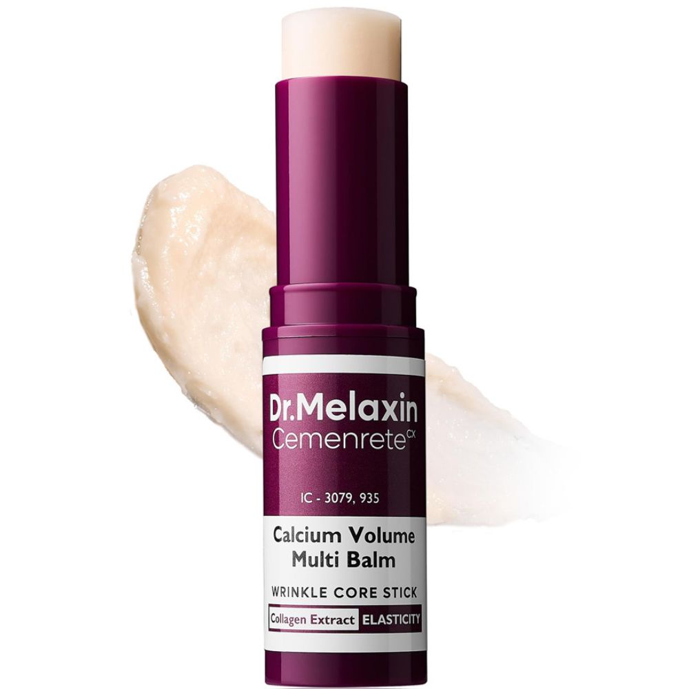 Dr.Melaxin Cemenrete Calcium Volume Multi Balm stick – Patented Cemenrete™ and 10,000ppm Calcium infused Korean wrinkle care available at Atelier De Glow UK