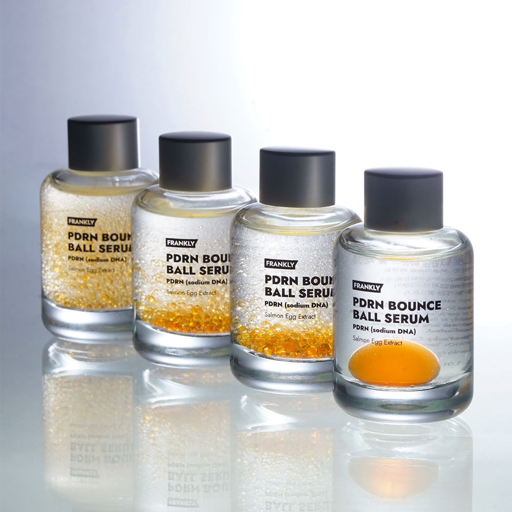 FRANKLY PDRN Serum for gravity-induced vertical pores, hollow cheek shadows, post-microneedling recovery, and loss of elastic spring – Volume booster from Atelier De Glow UK.