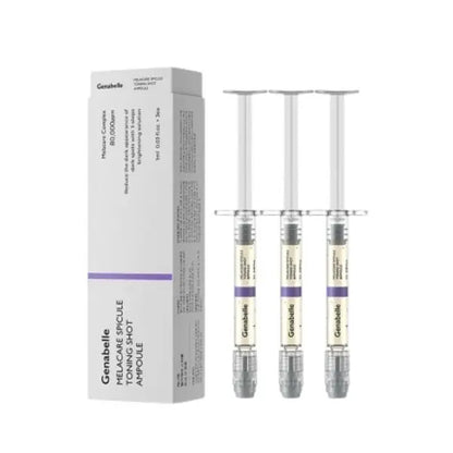 Genabelle treatment for stubborn melasma, dark spots, and hyperpigmentation – Micro-needling "Toning Shot" for skin brightening from Atelier De Glow UK.