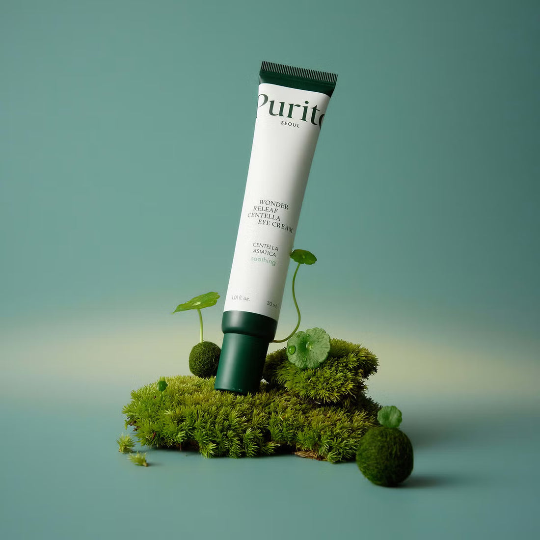 Purito Centella Green Level Eye Cream for targeting fine lines, dark circles, and under-eye puffiness with a gentle, non-irritating formula from Atelier De Glow UK.