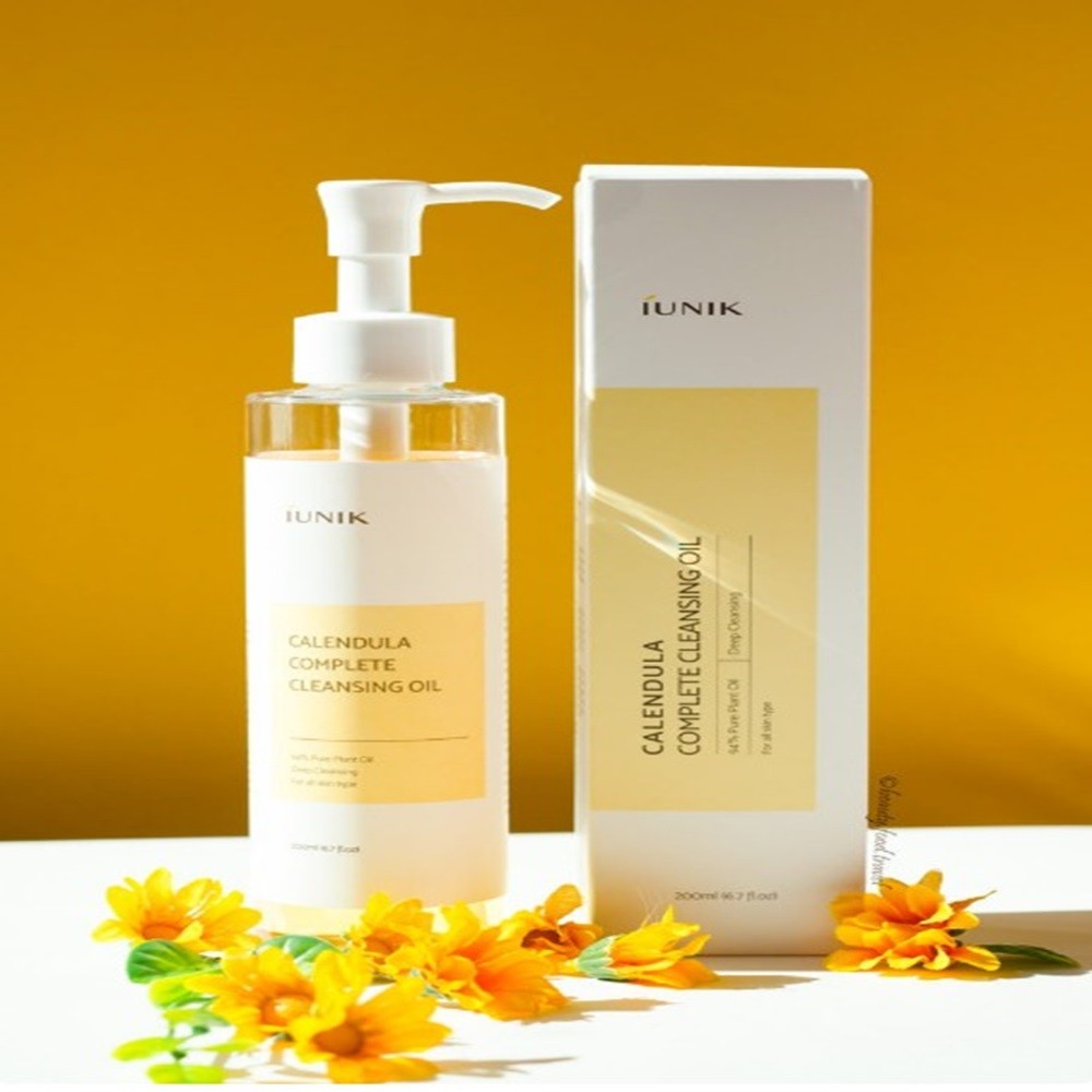 iUNIK Calendula Complete Cleansing Oil | Atelier De Glow UK
