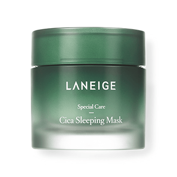 Laneige Cica Sleeping Mask Mini 10ml: Calming and Hydrating Mask for Sensitive Skin at Atelier de Glow