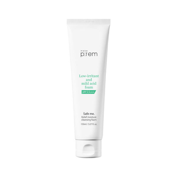 make p:rem Safe Me Relief Moisture Cleansing Foam 150ml - Atelier De Glow