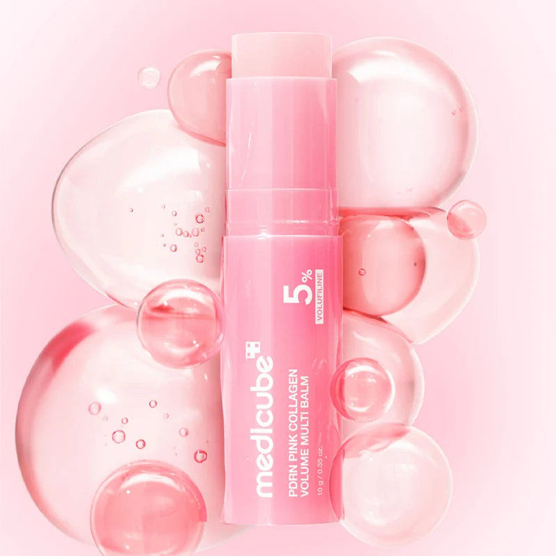 Medicube PDRN Multi Balm for sunken neck lines, deep under-eye wrinkles, fine smile line creasing, and dry peeling lips – Volume booster from Atelier De Glow UK.