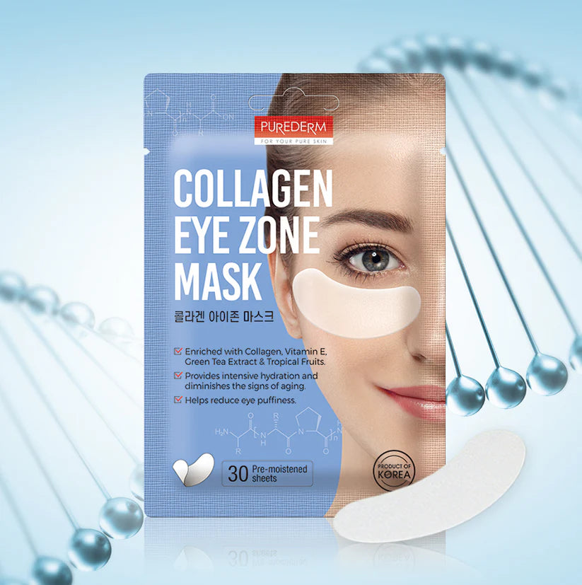 PUREDERM Collagen Eye Zone Mask 30pcs