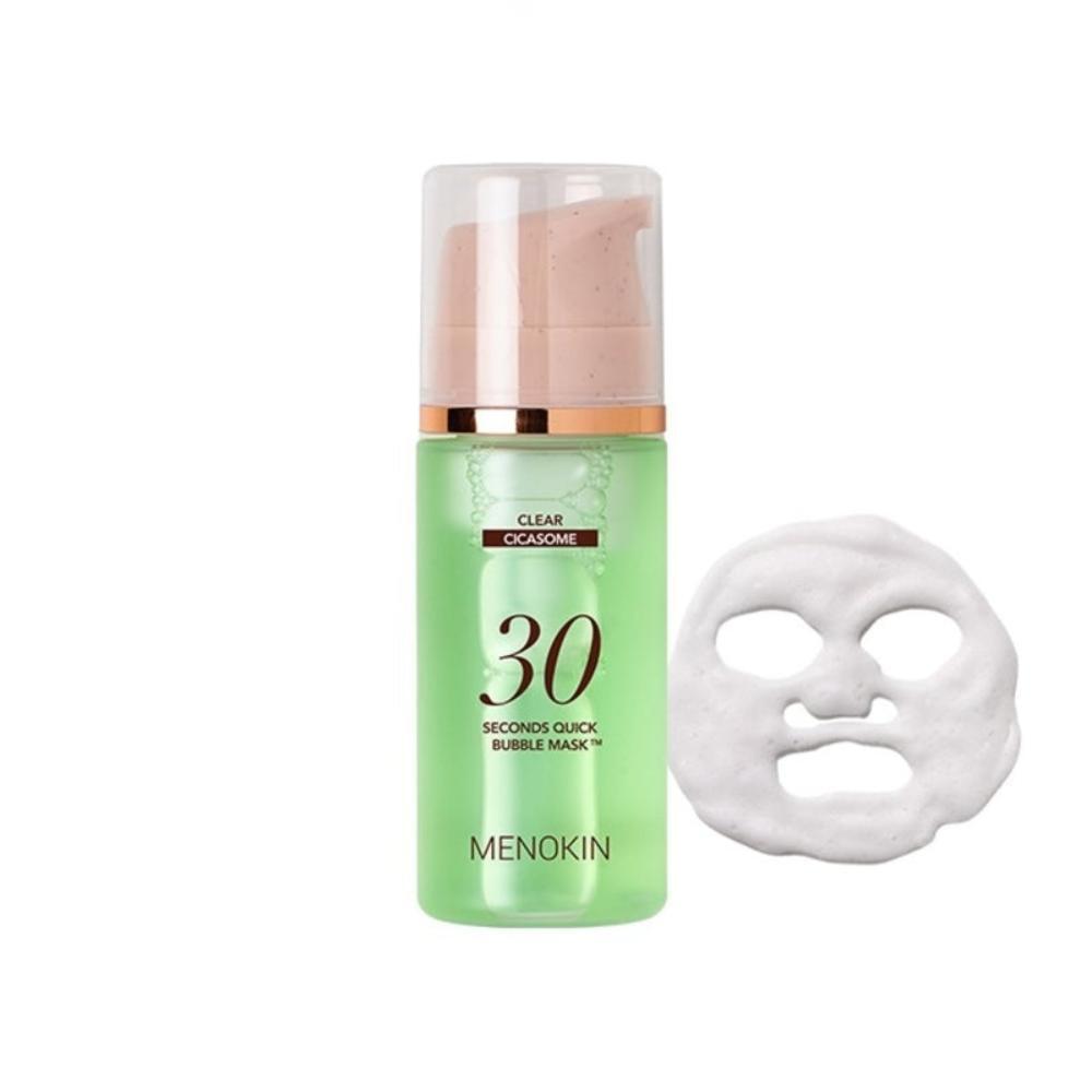 MENOKIN 30 Seconds Quick Bubble Mask CLEAR | Atelier De Glow UK