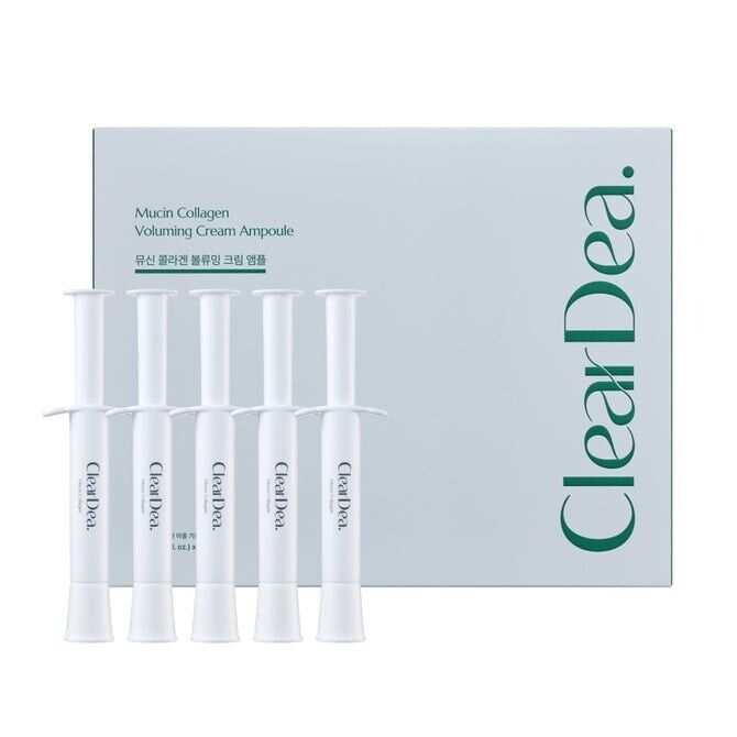 ClearDea Mucin Collagen Voluming Cream Ampoule 4ml x 5 pcs