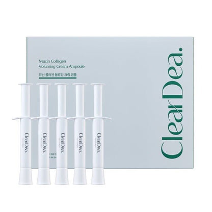 ClearDea Mucin Collagen Voluming Cream Ampoule 4ml x 5 pcs