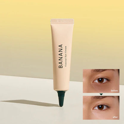 shaishaishai Banana Eye Cream – Professional-grade "Under-Eye Soft Focus Filter &amp; Barrier Shield" for achieving an ultra-smooth, high-definition "Glass Skin" gaze, shop at Atelier De Glow UK.