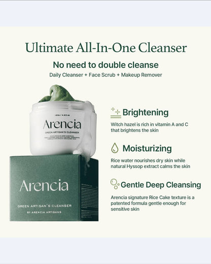 Arencia Fresh Green Cleanser 120g